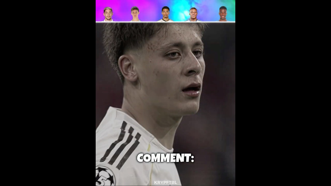 Choose The Best Player Of 2026 Real Madrid 💀