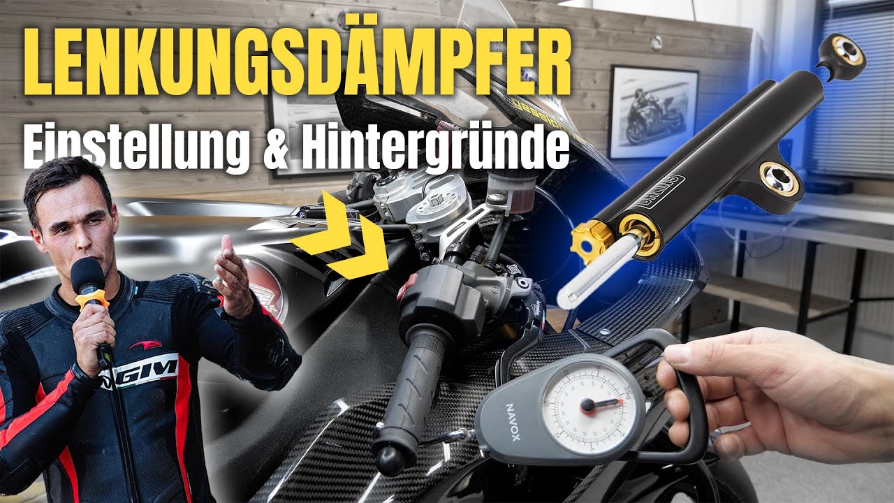 Lenkungsdämpfer: Die größten Fehler & die richtige Einstellung!