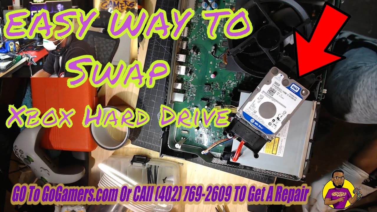 How To Swap Out Hard Drives In Any Xbox One (EASY METHOD)