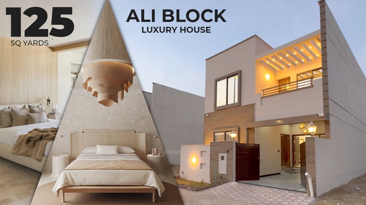 Luxury House Tour in Ali Block | 125 Sq Yards Villa | Bahria Town Karachi | Mand Empires
