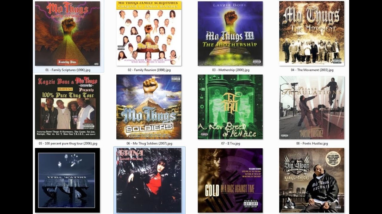 Mo Thugs Discography Collection