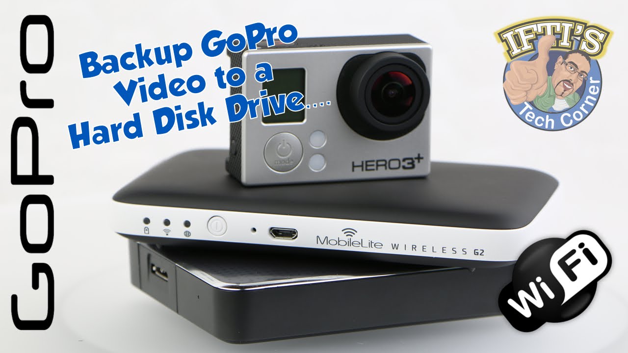 Transfer GoPro Video to an External Hard Drive with NO Computer!! GUIDE!