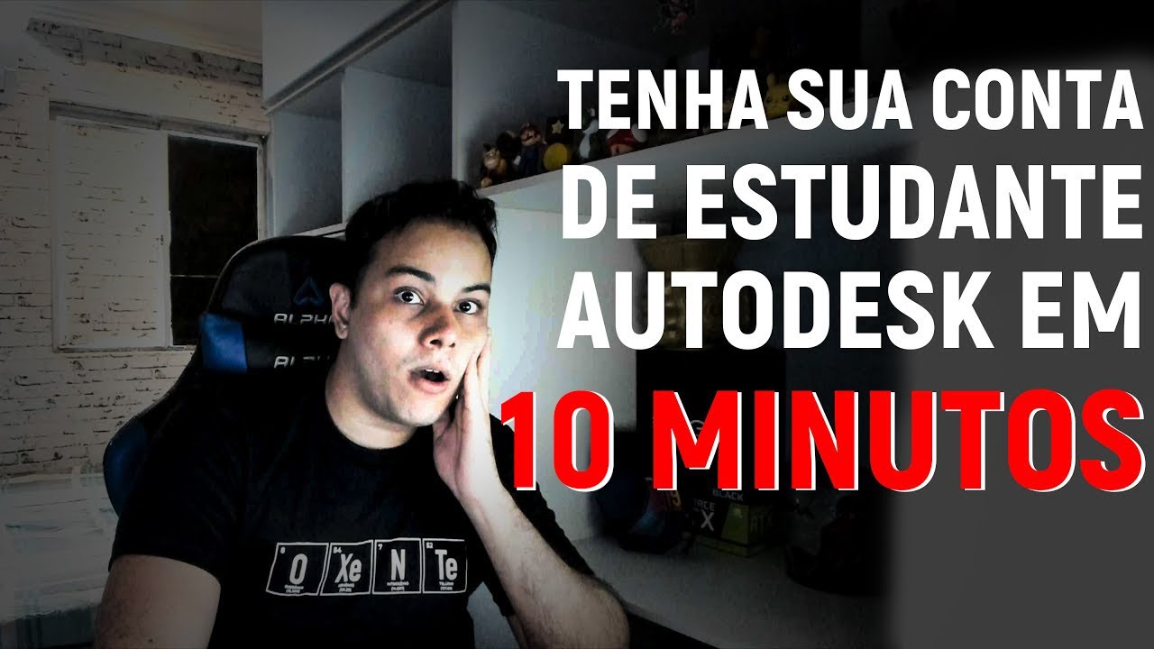 Tenha sua Conta de Estudante na Autodesk em 10 Minutos!