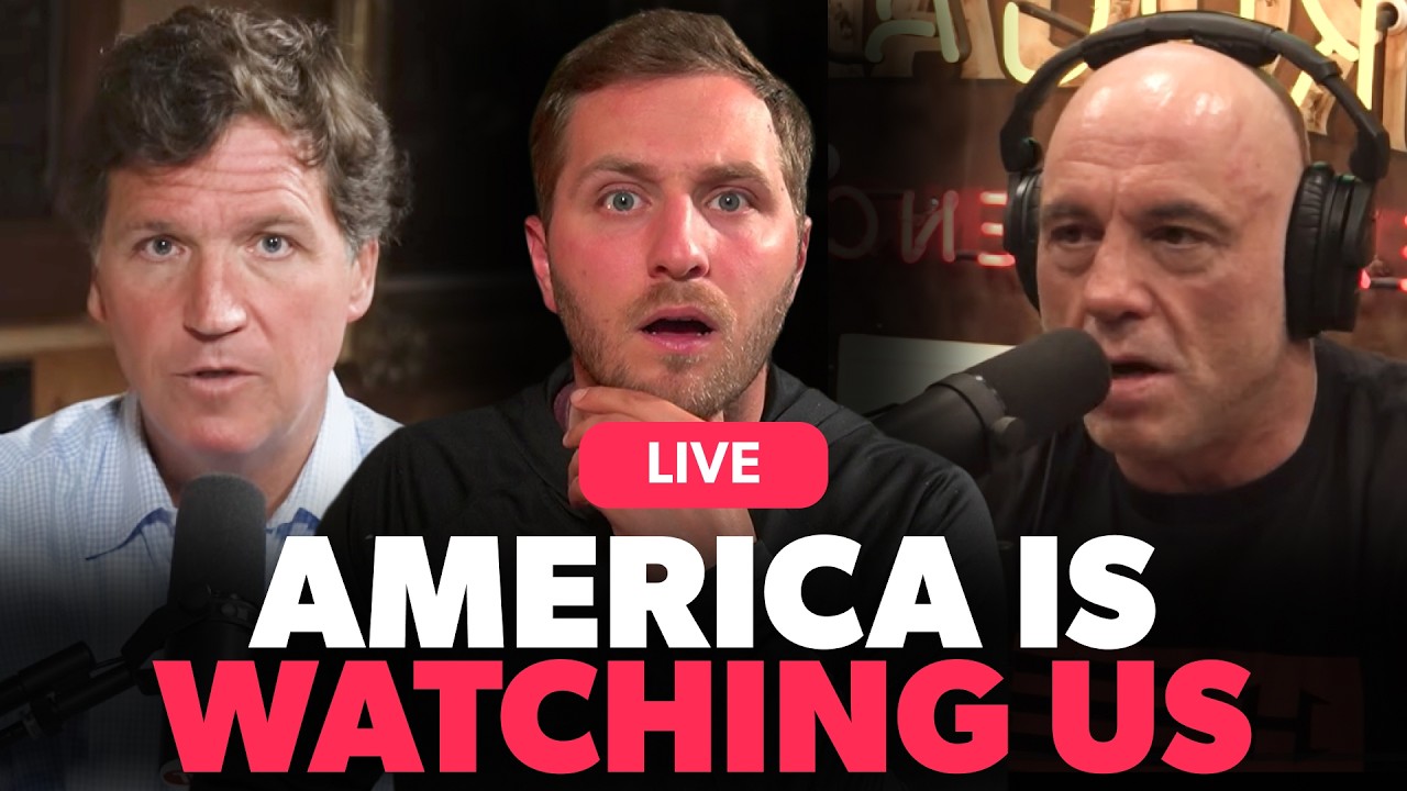 🔴 Tucker Carlson DEMANDS for Canada Regime Change&mdash;Then Rogan Does THIS