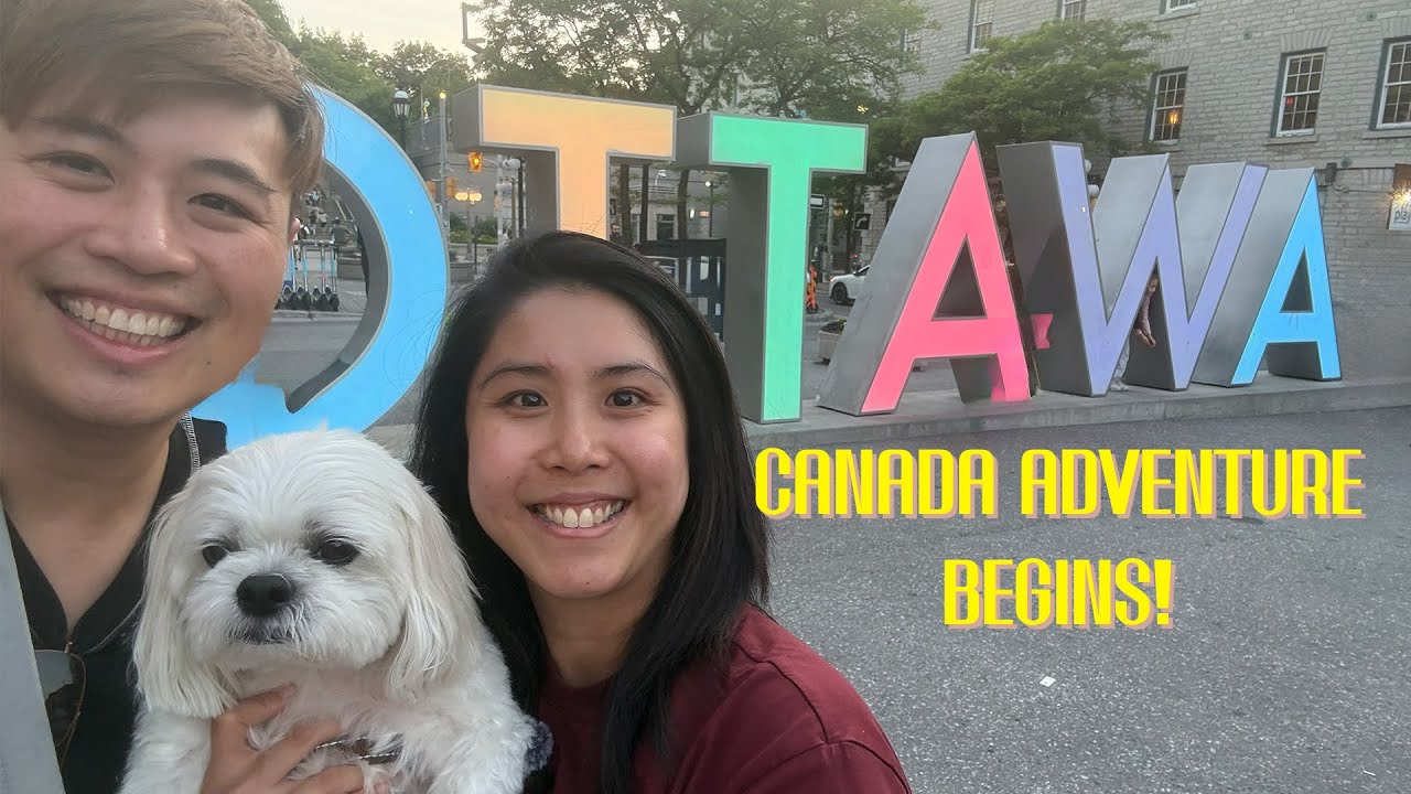 Our 1st REAL Vacation in Canada 🇨🇦 | VIA Rail to Ottawa, Ray-Ban Meta Test & more! (Part 1)