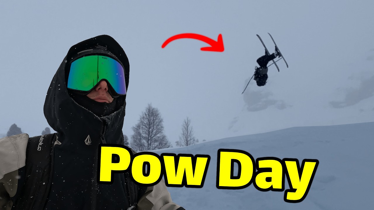 S'ENVOYER dans la POUDREUSE  ! (Cork 7) ❄️ |  *POV*