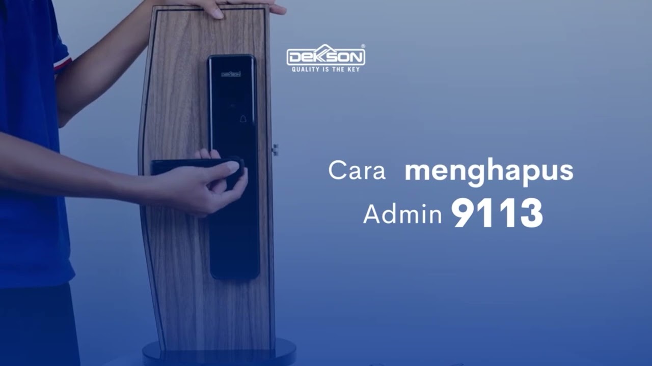 ELECTRONIC LOCK 9113 - FEATURE & SET UP