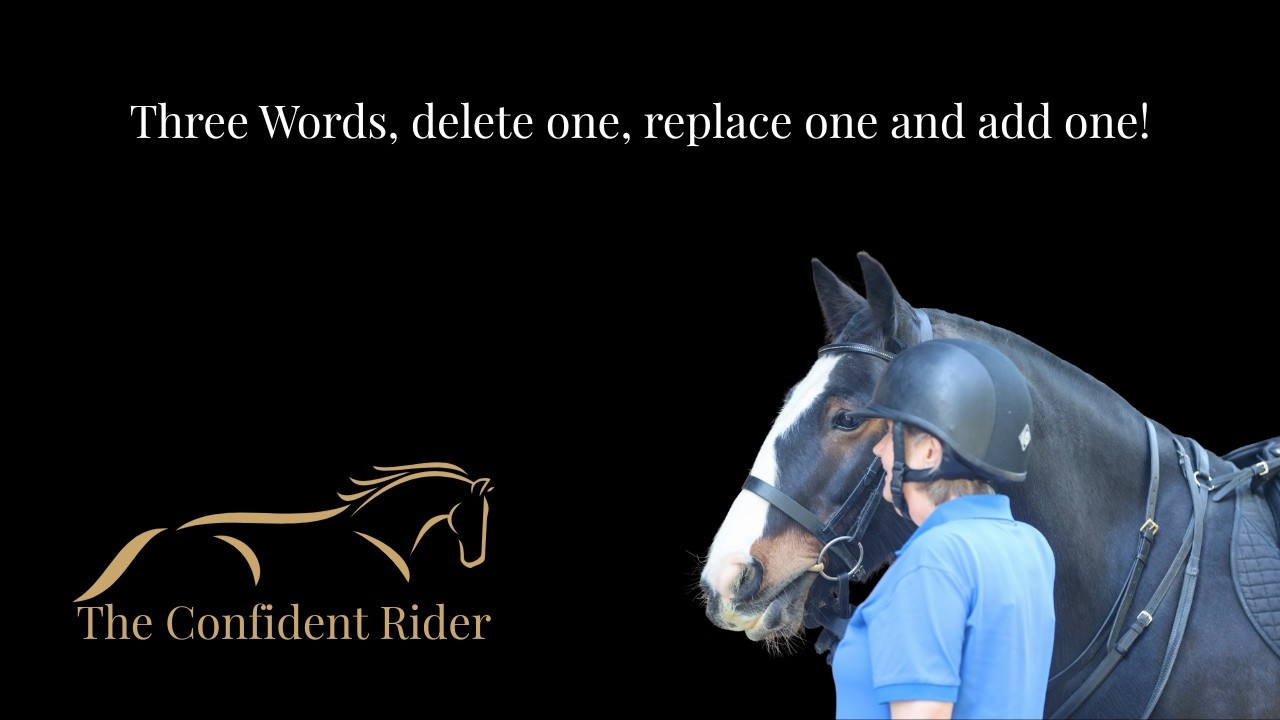 Three little words and their effect!