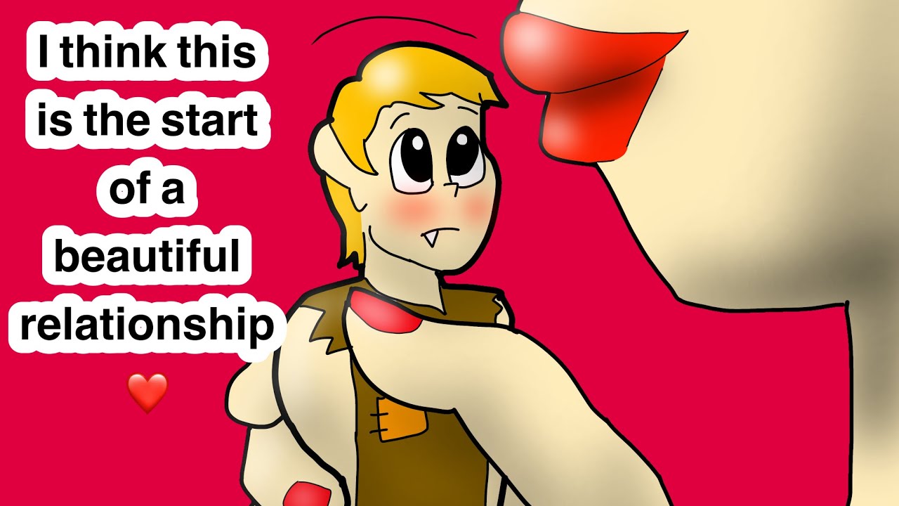 Giant girl finds a shrunken man - a giantess animation giantess comic
