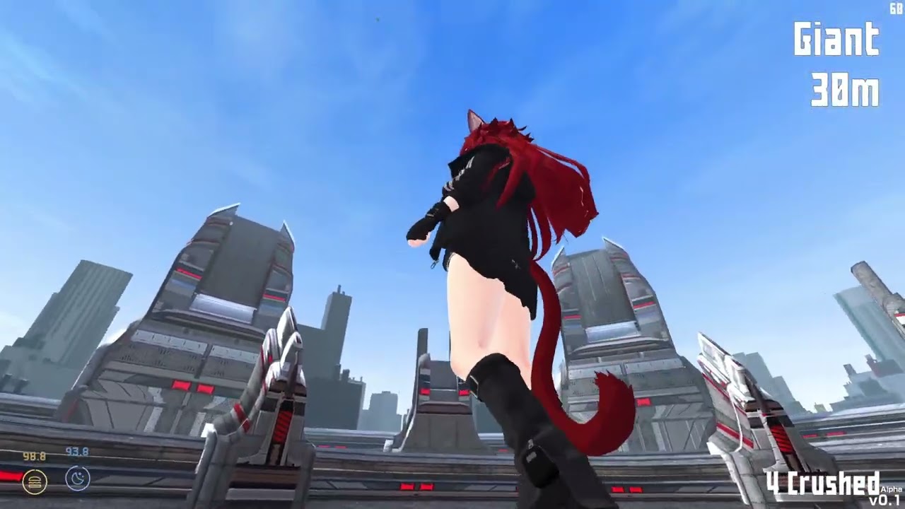 Giantess Game - How long can I Survive Aerona? - Crush Corp *SPOILERS*
