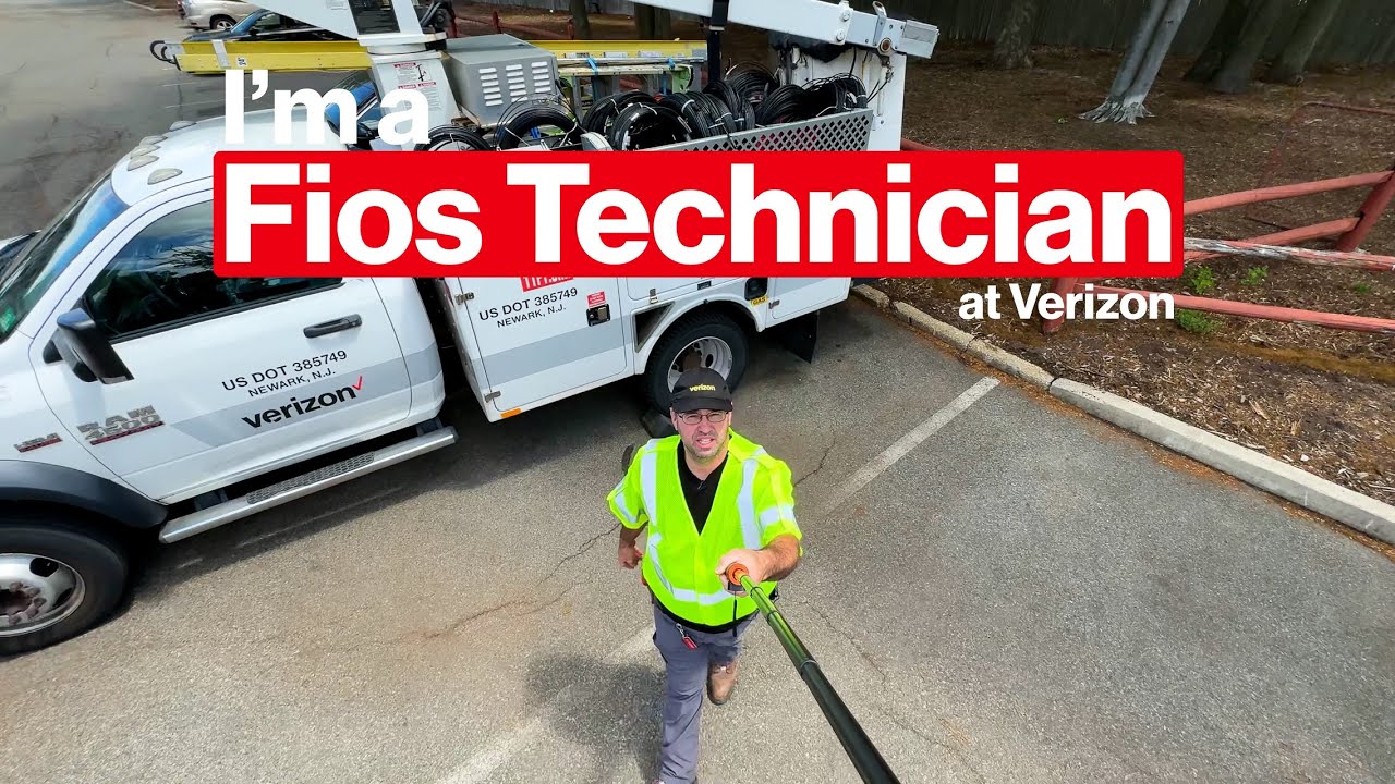 Day in my Life: Fios Technician at Verizon #vteamlife