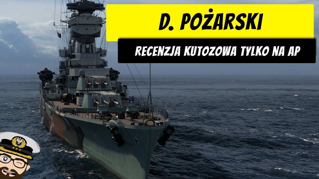D. Pożarski - Recenzja Kutozowa tylko z AP'kami | World of Warships