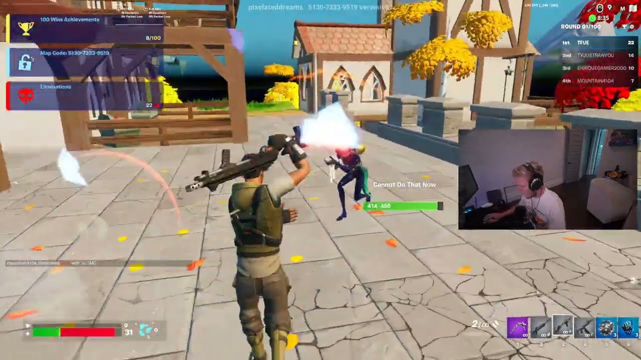 TFUE DEMONSTRATED THE CAPABILITIES #twitch #tfue #fortnite
