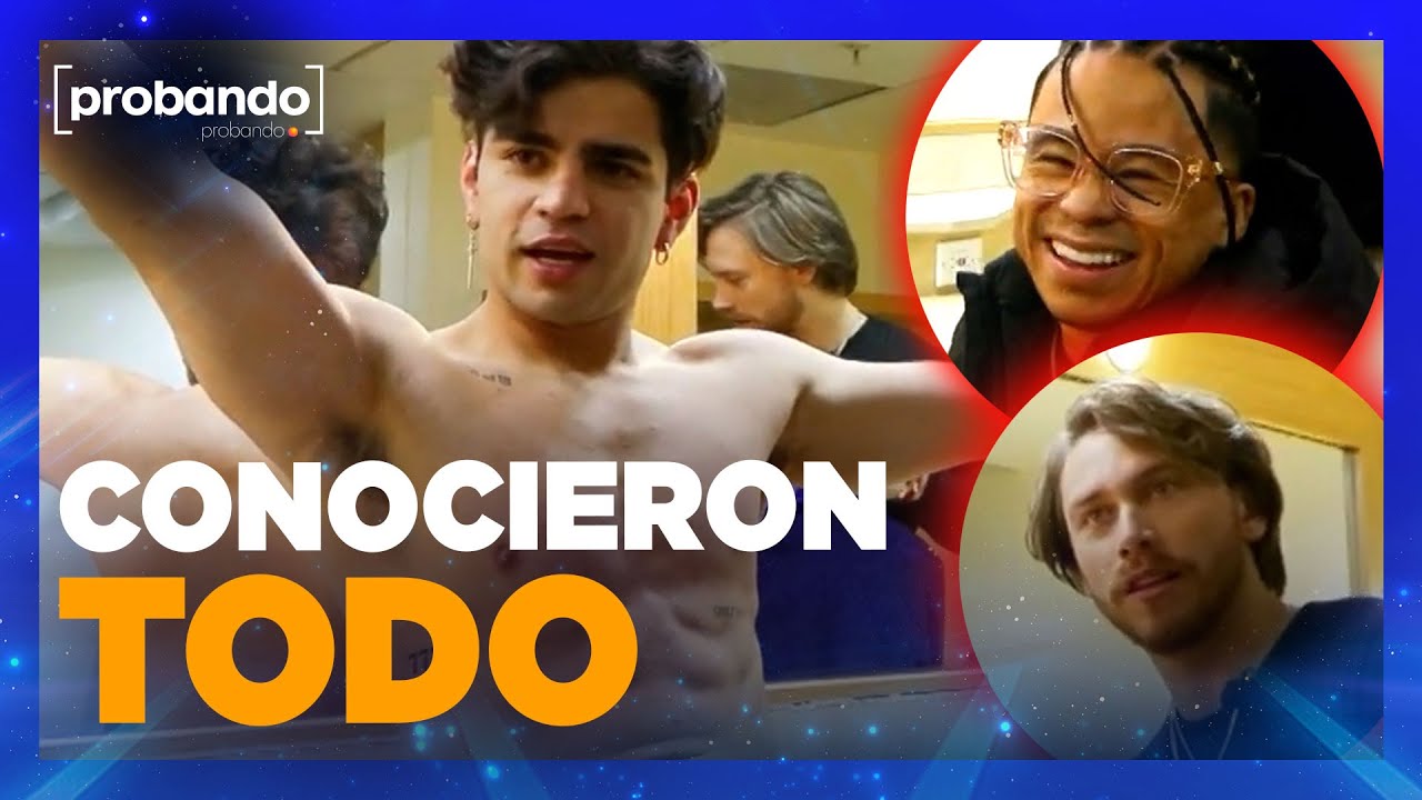 ¡Aldo y Abelito ahora son los vestuaristas de Aarón y Briggitte! | Probando Probando