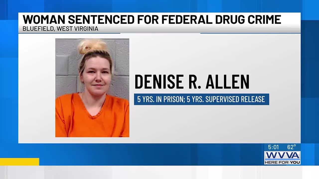 Bluefield, WV woman sentenced for federal drug crime