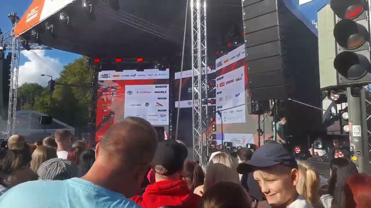 rally estonia 2023 avashow alika ja 5miinust ja nublu jne 20.07.2023 18:00-18:40