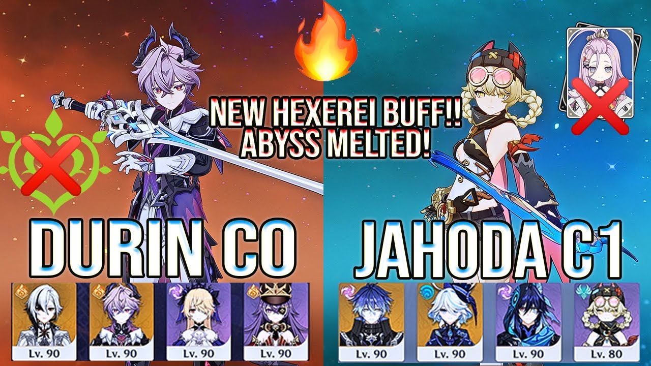 🔥 Durin & Arlecchino + Flins & Jahoda BREAK Spiral Abyss 12!? – Genshin Impact