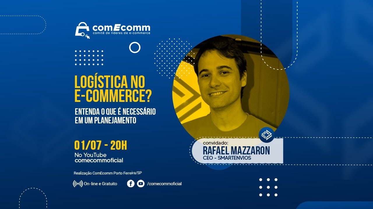 Palestra - Logística no E-commerce - Entenda o que é Necessário em um Planejamento com Rafael Mazza