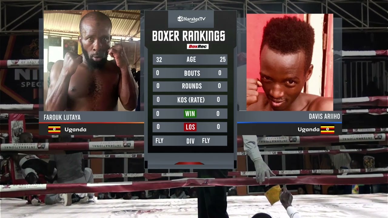 FAROUK LUTAYA VS DAVIS ARIIHO