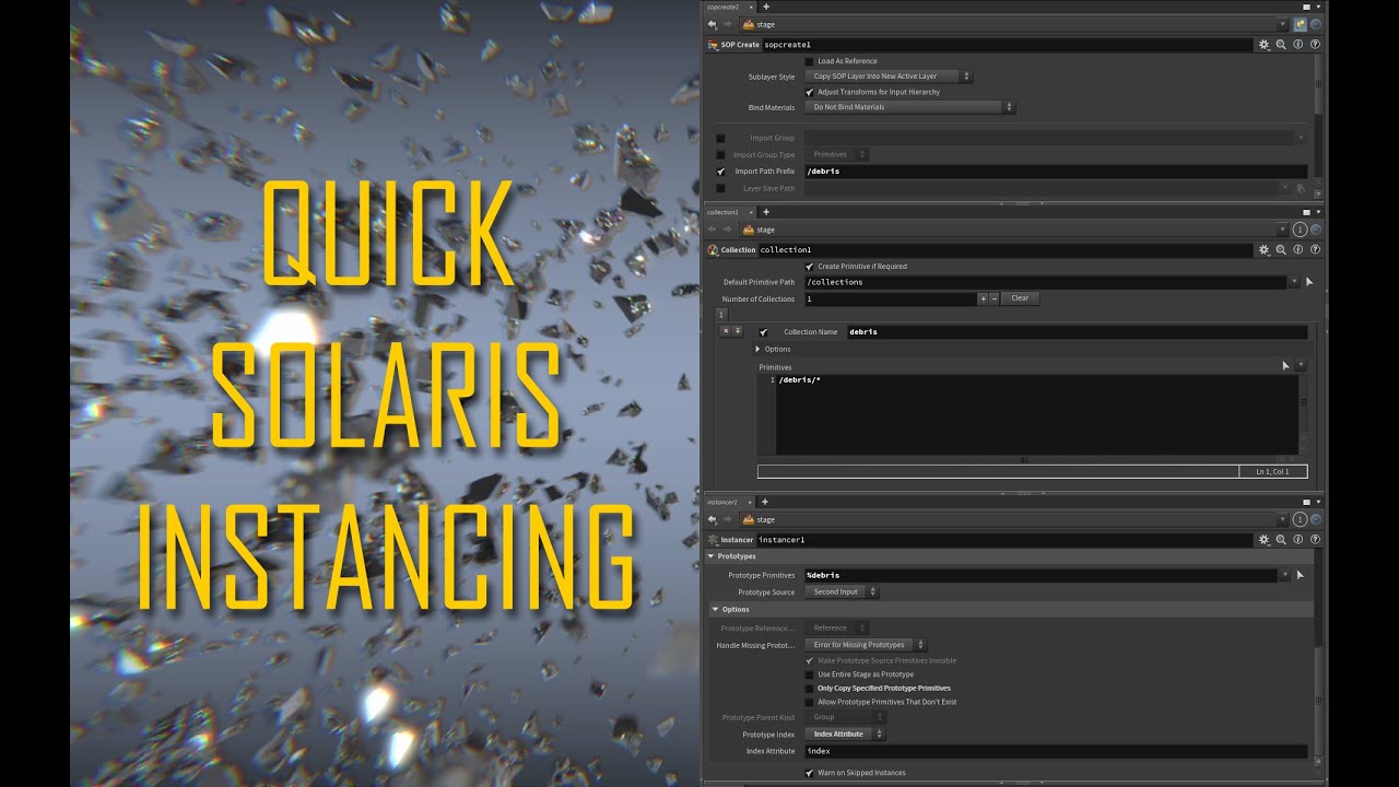 Custom Instancing in Solaris! (Quick Houdini Tutorial)