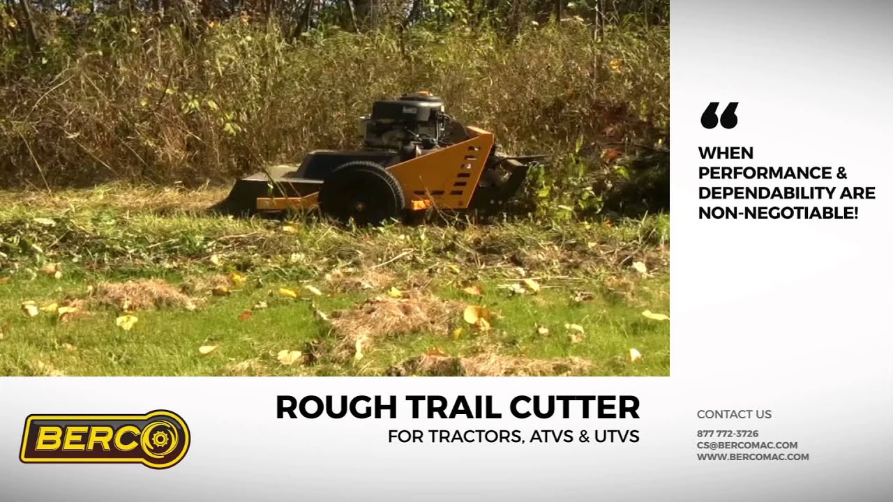 Berco |&nbsp;44'' Rough Trail Cutter for Tractors, ATVs & UTVs