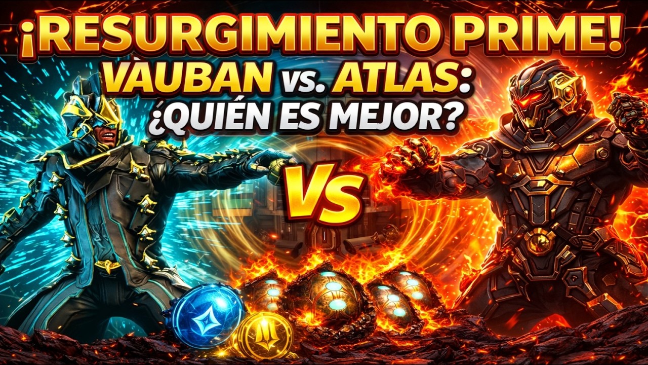 👉¡RESURGIMIENTO PRIME 2026!😱Atlas Prime y Vauban Prime TRANSFORMAN Warframe