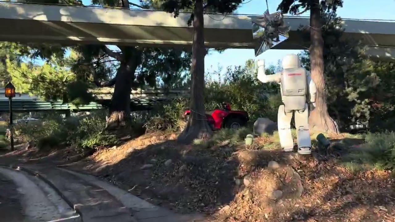 Autopia ride at Disneyland 2026 01 11