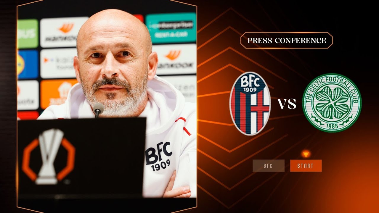 EUROPA LEAGUE | BOLOGNA-CELTIC: LA CONFERENZA PRE-PARTITA DI VINCENZO ITALIANO 🎙️