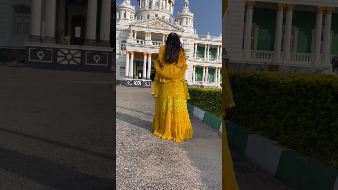 😍KGF-Rocky Bhai's House (Lalitha Mahal🏠-Mysore)yash #shortsvideo #kgf