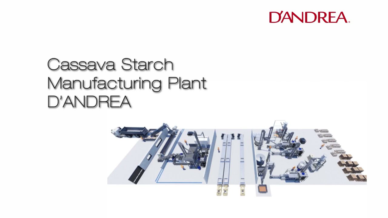 Cassava Starch Manufacturing Plant - D'ANDREA