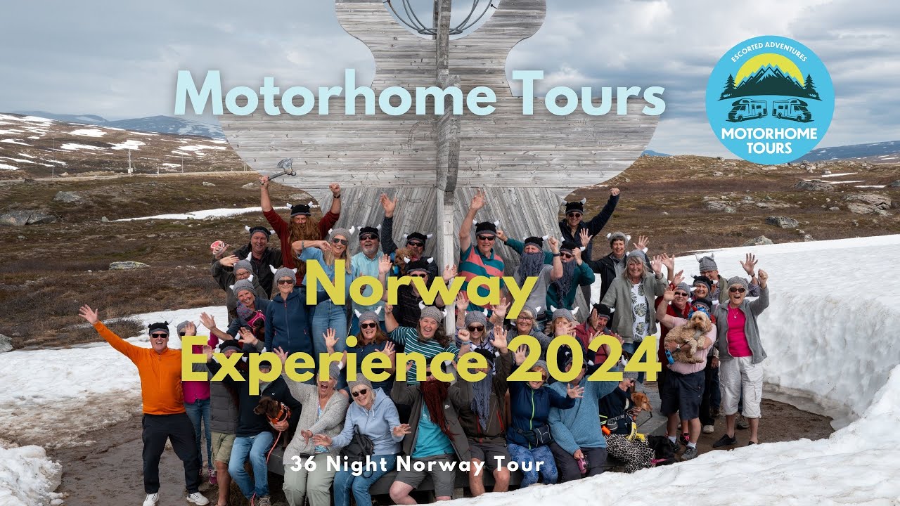 Norway Escorted Motorhome Tour 2024 (When 19 Motorhomes Tour Norway)