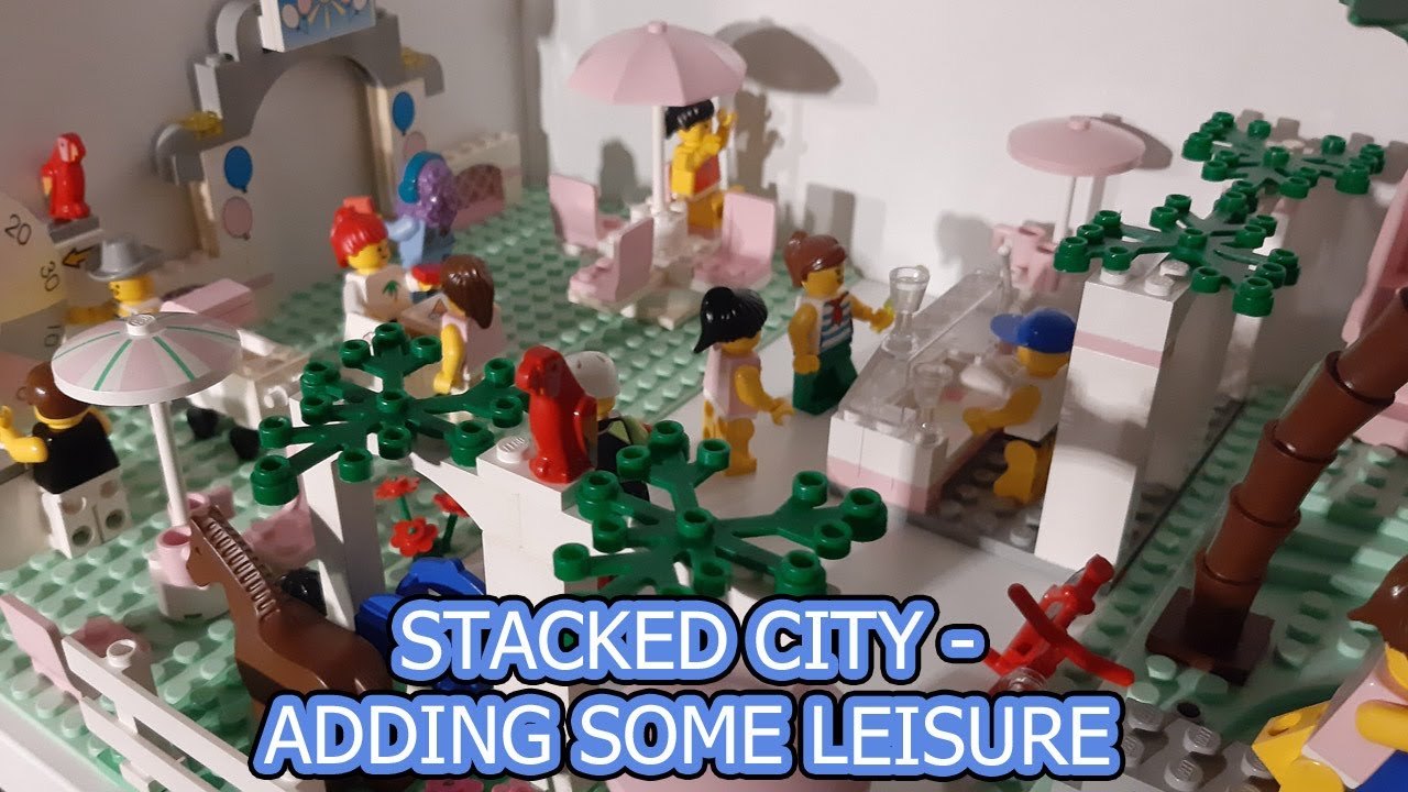 Stacked Lego City Update - Adding the holiday retreat
