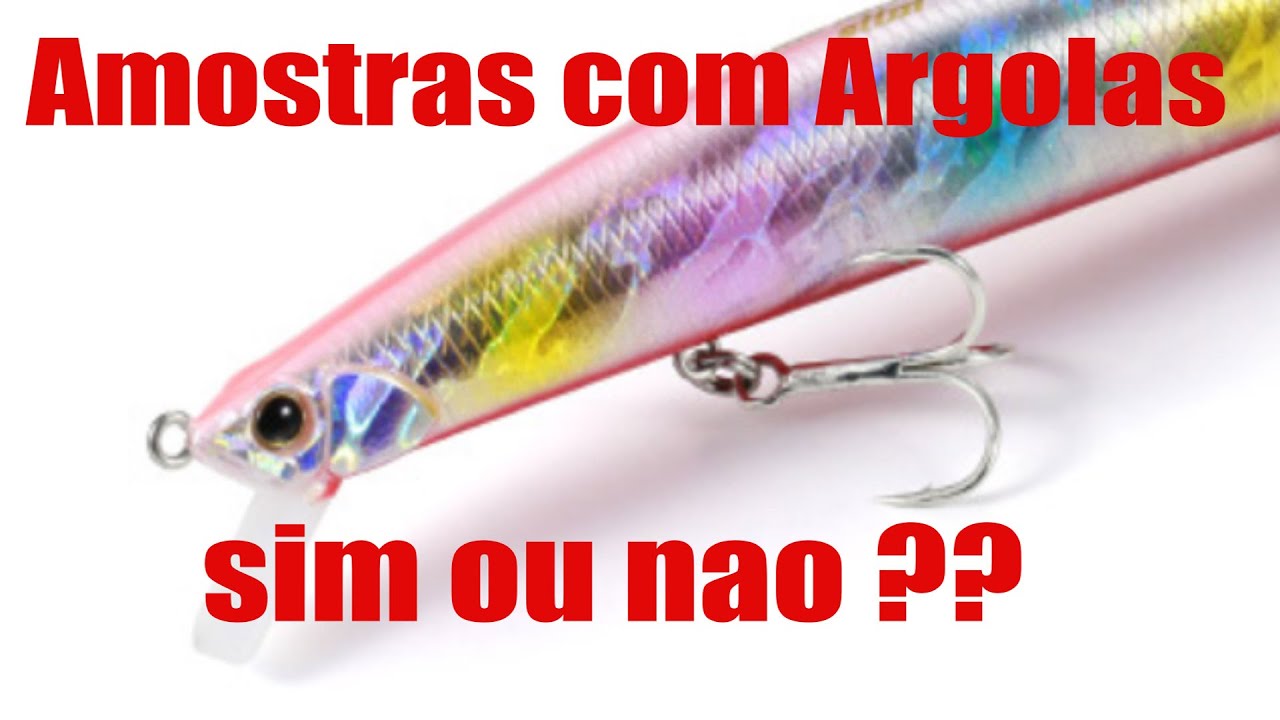 ✅ Argolas 💫 na cabeça das Amostras 🎣