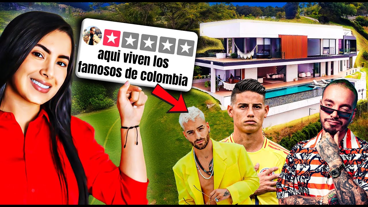 ASÍ ES EL BARRIO DONDE VIVEN LOS FAMOSOS Y RICOS DE MEDELLÍN - COLOMBIA