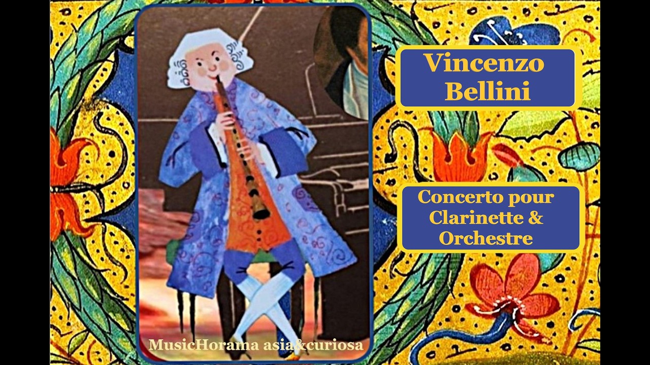 BELLINI - Concerto pour Clarinette - Michel Lethiec Clarinette - Scottish Ensemble, Léonard Friedman