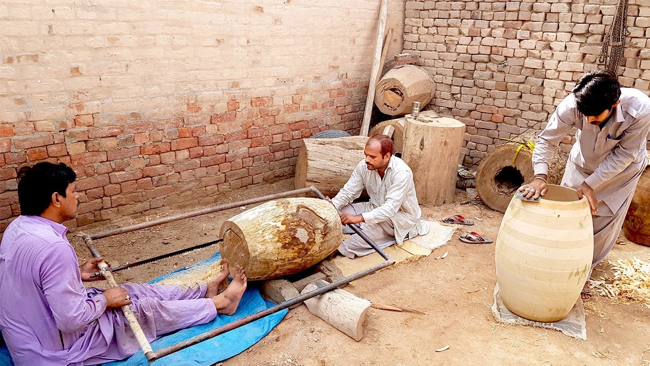 Dhol Making With Incredible Technique