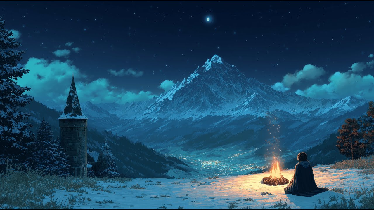 Ranger’s Campfire | Peaceful Medieval-Inspired Music & Ambience