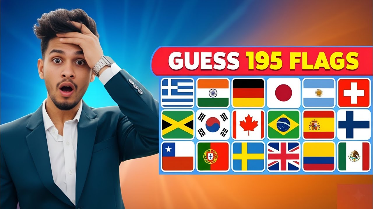 Guess the Country by The flag Quiz || Can u guess 20 Flags Easy,medium,Hard tiriva Brain Buster Quiz