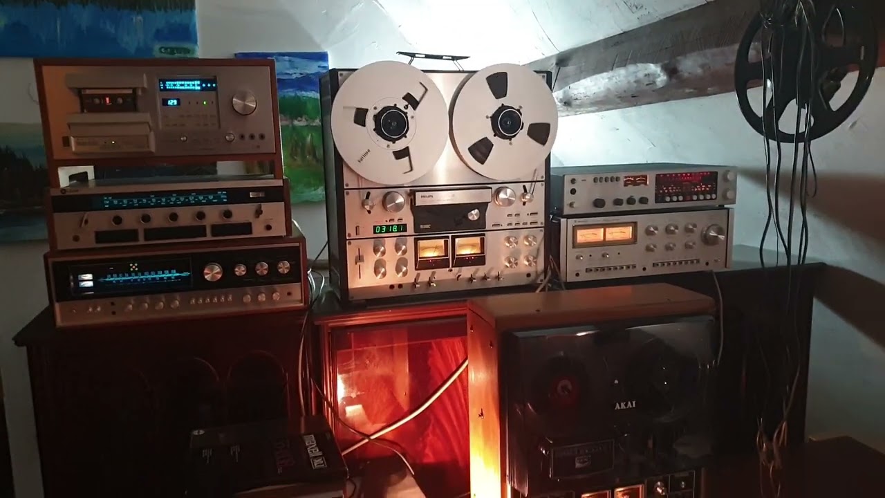 philips n 4520 +preamp Braun cev 1020 +sherwood hp 1000 +grundig ls 80