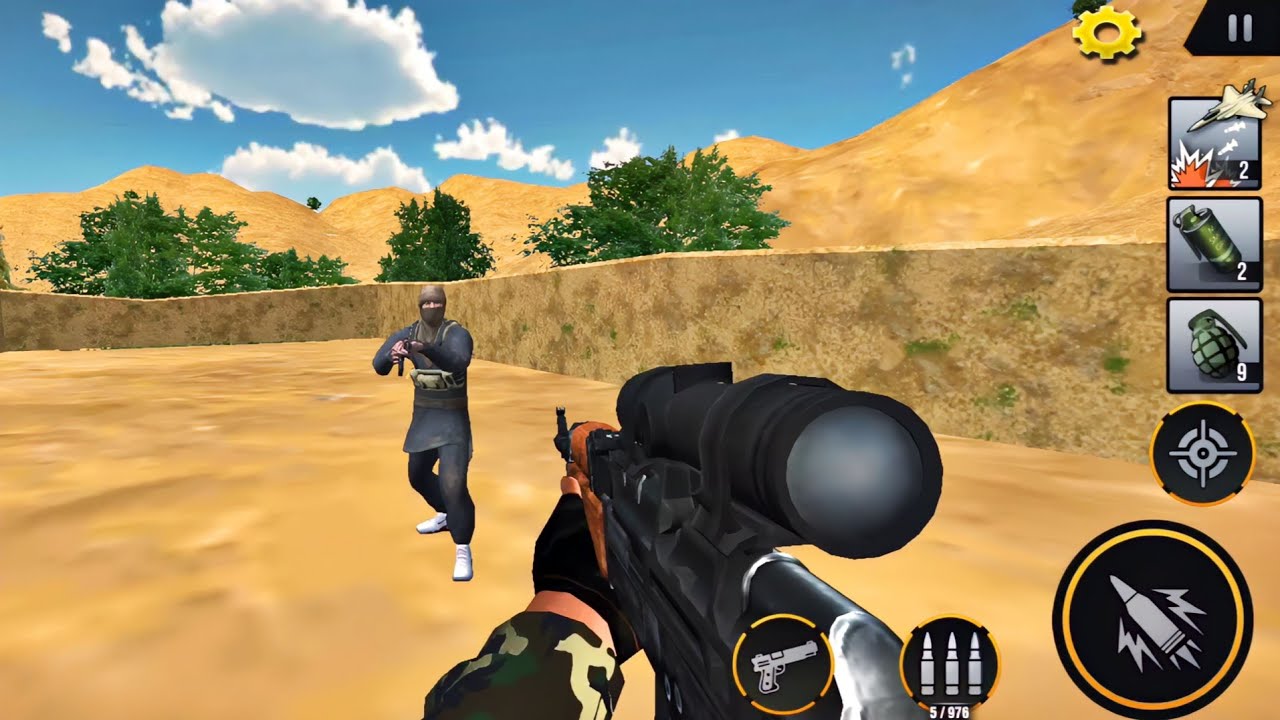 IGI Force Army War Game _ Android Gameplay