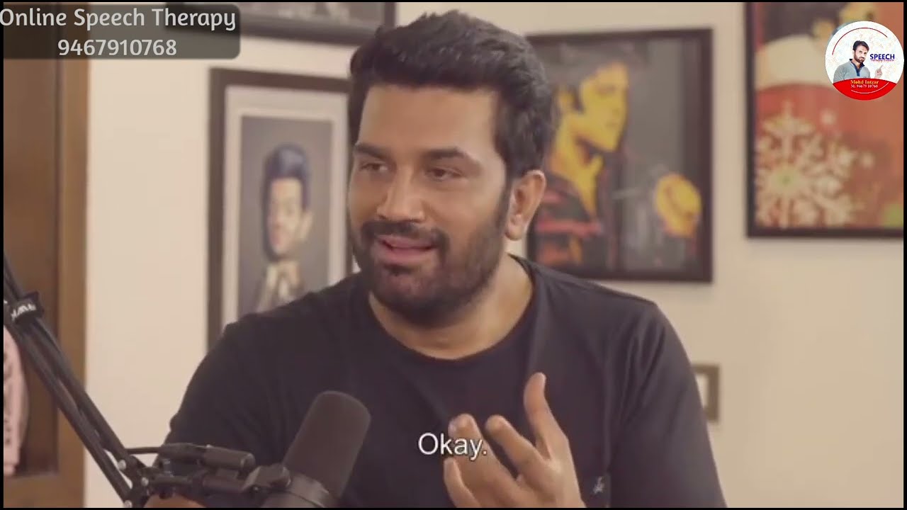 Stammering Cure Tips By Actor Sharad Kelkar Bahubali Voice Over Artists Motivational Speech