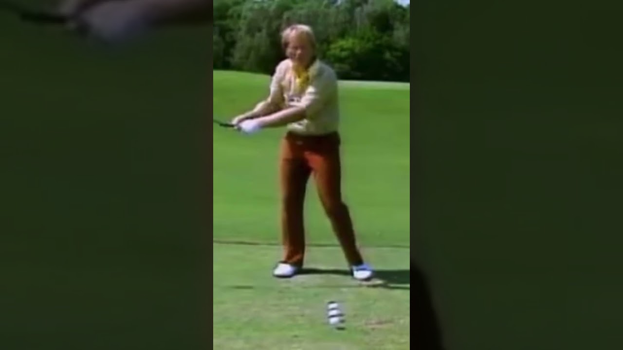 Jack Nicklaus demonstrates casting the club
