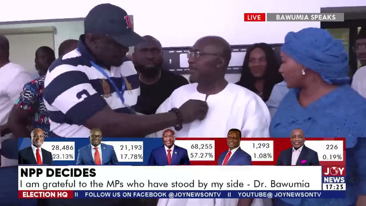 NPP Race: Bawumia thanks former NPP leaders ahead of EC declaration
