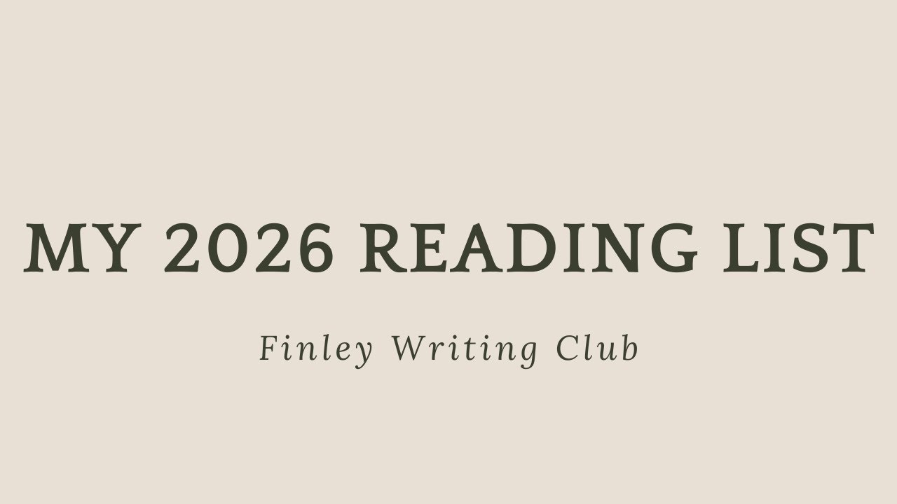 What I am reading in 2026 | A dive into fiction