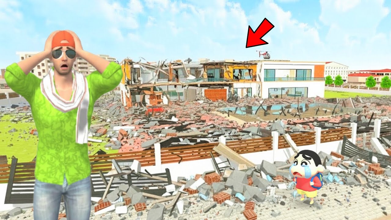 Jack Ka Ghar Kese Toot Gaya 😱💥 In Indian Theft Auto | New Update 🤩