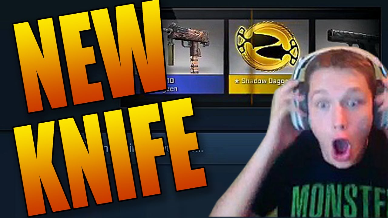 I GOT THE NEW KNIFE! Shadow Daggers Unboxing Reaction (New CSGO Cases)