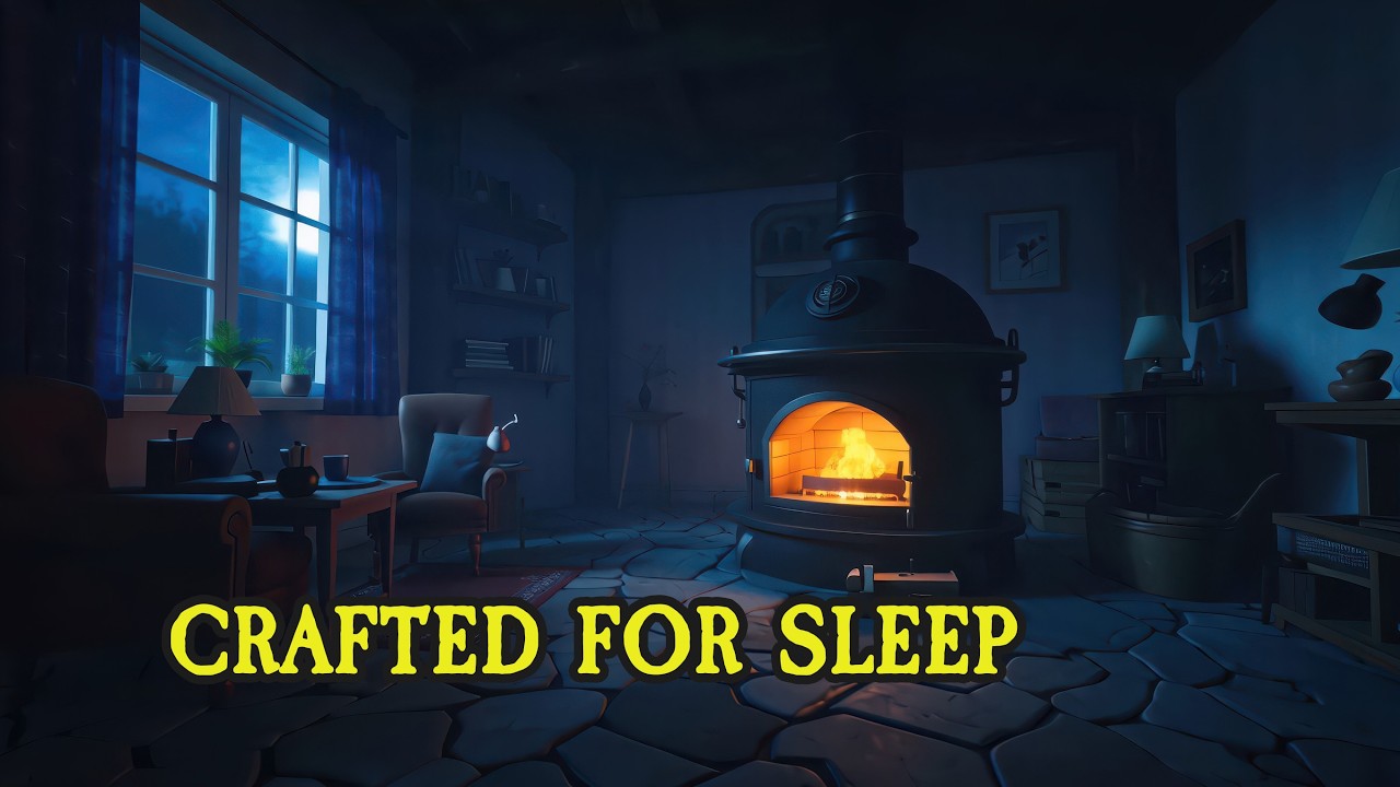 Deep Sleep Journey: The Glassblower’s Midnight Studio for Stress Relief and Instant Relaxation