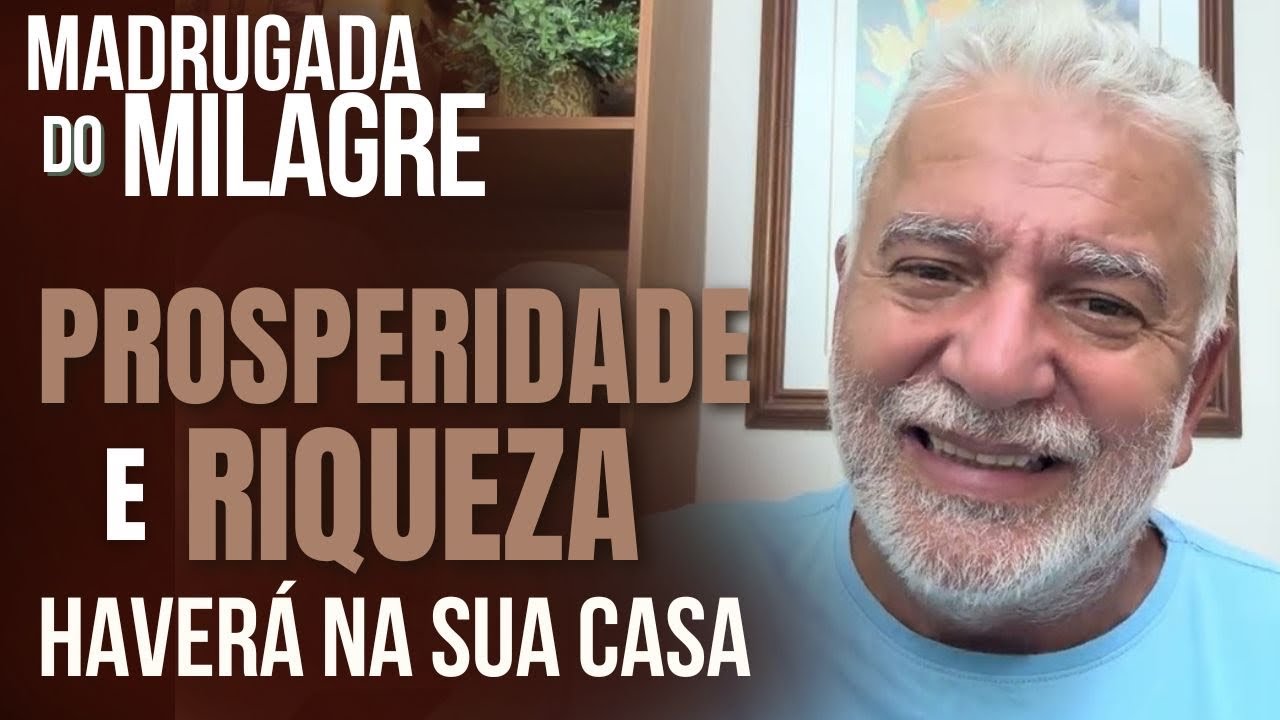 MADRUGADA DO MILAGRE COM O PROFETA 