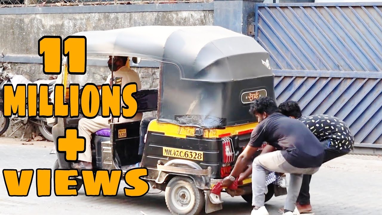 prank on auto rickshaw driver||@RDprank09