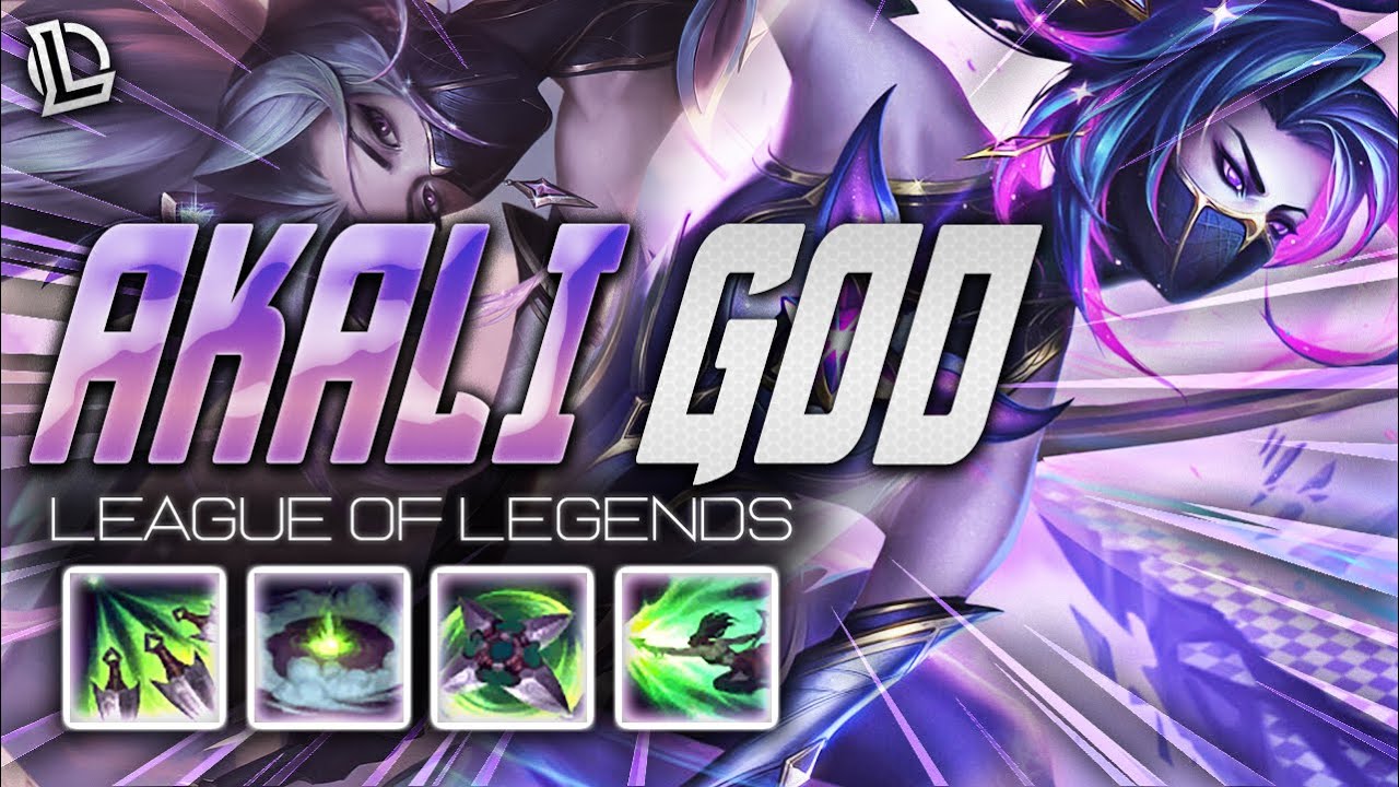 AKALI MONTAGE - AKALI GOD | Ez LoL Plays #1029